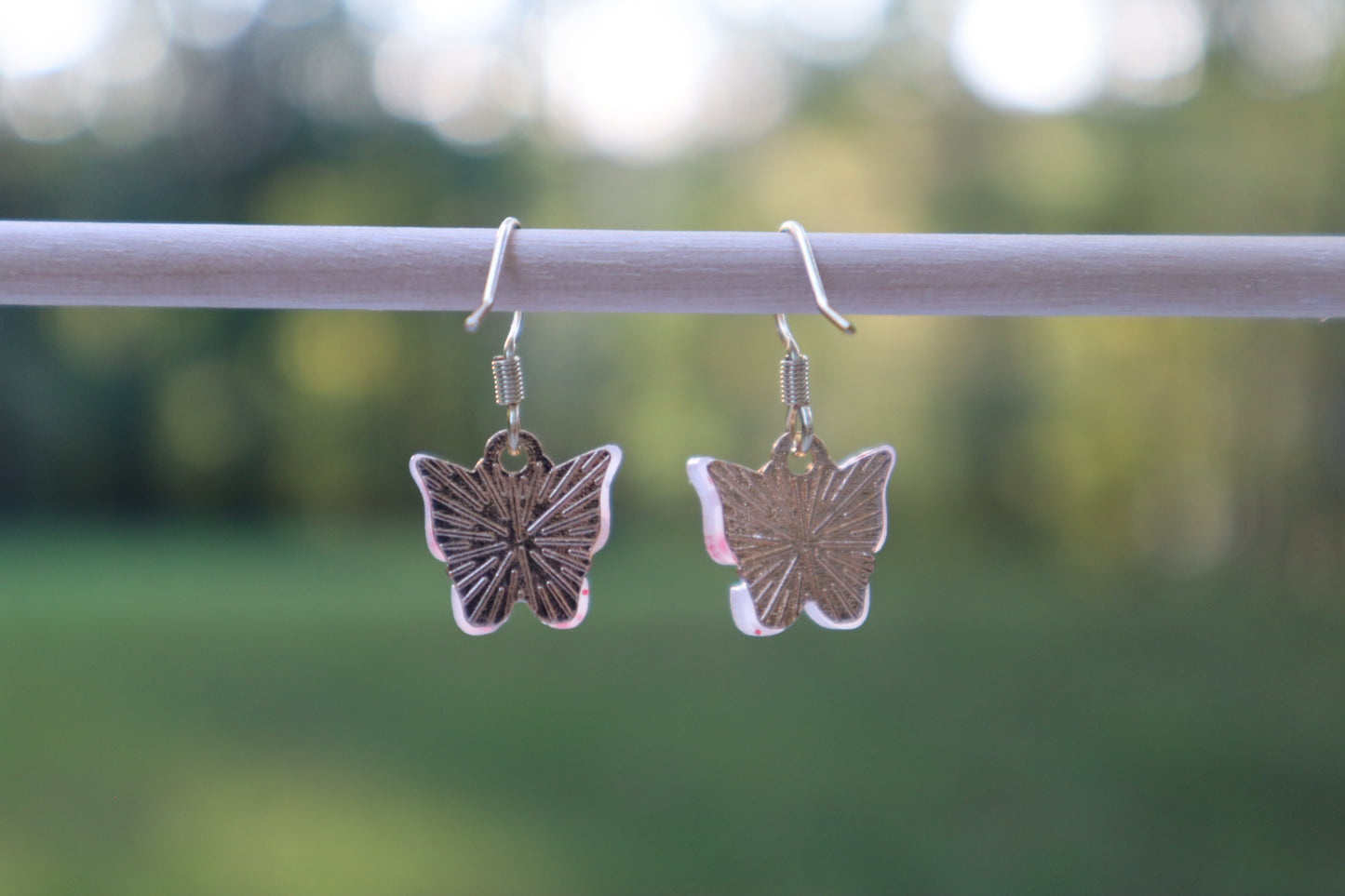 Butterflies-Pink Specked