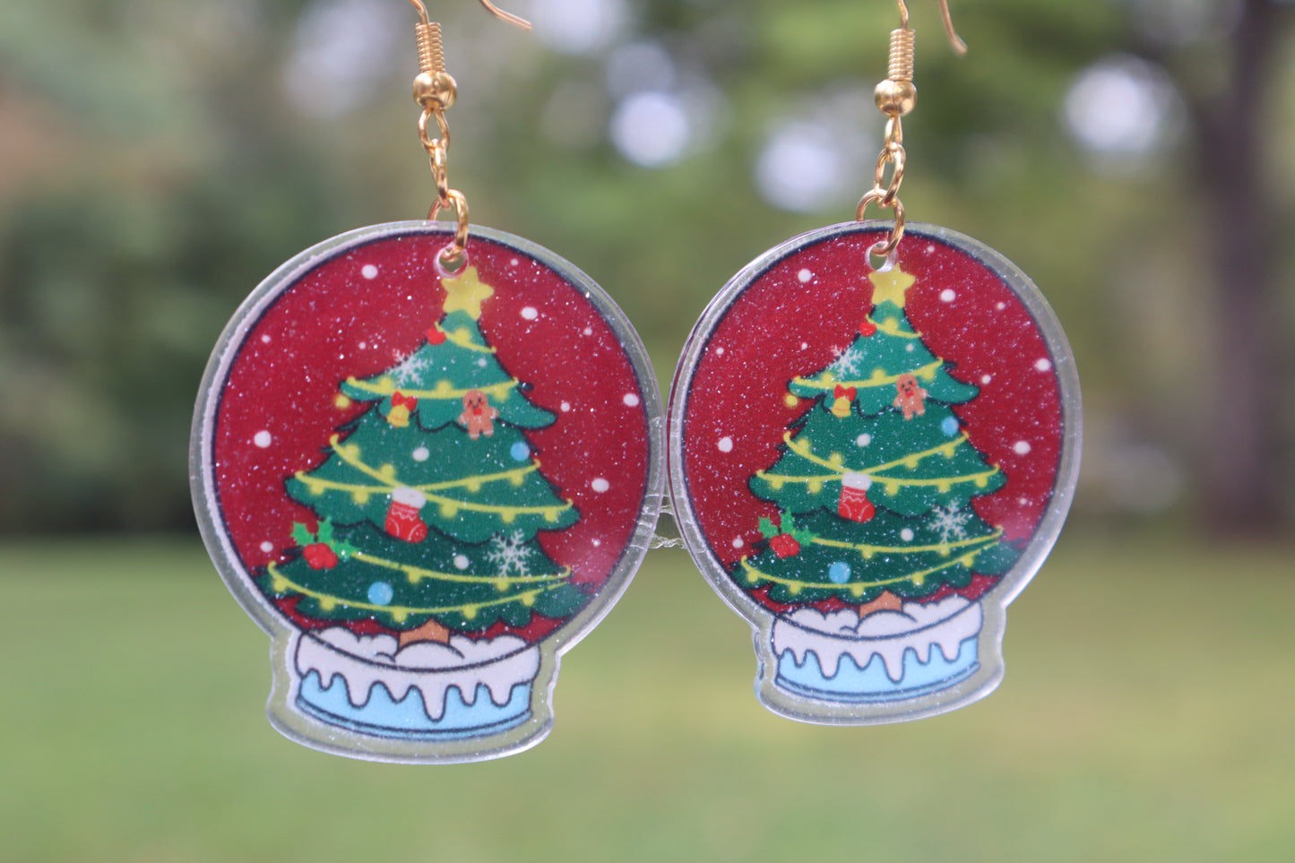 Vintage Christmas (Double Sided Maroon Tree)