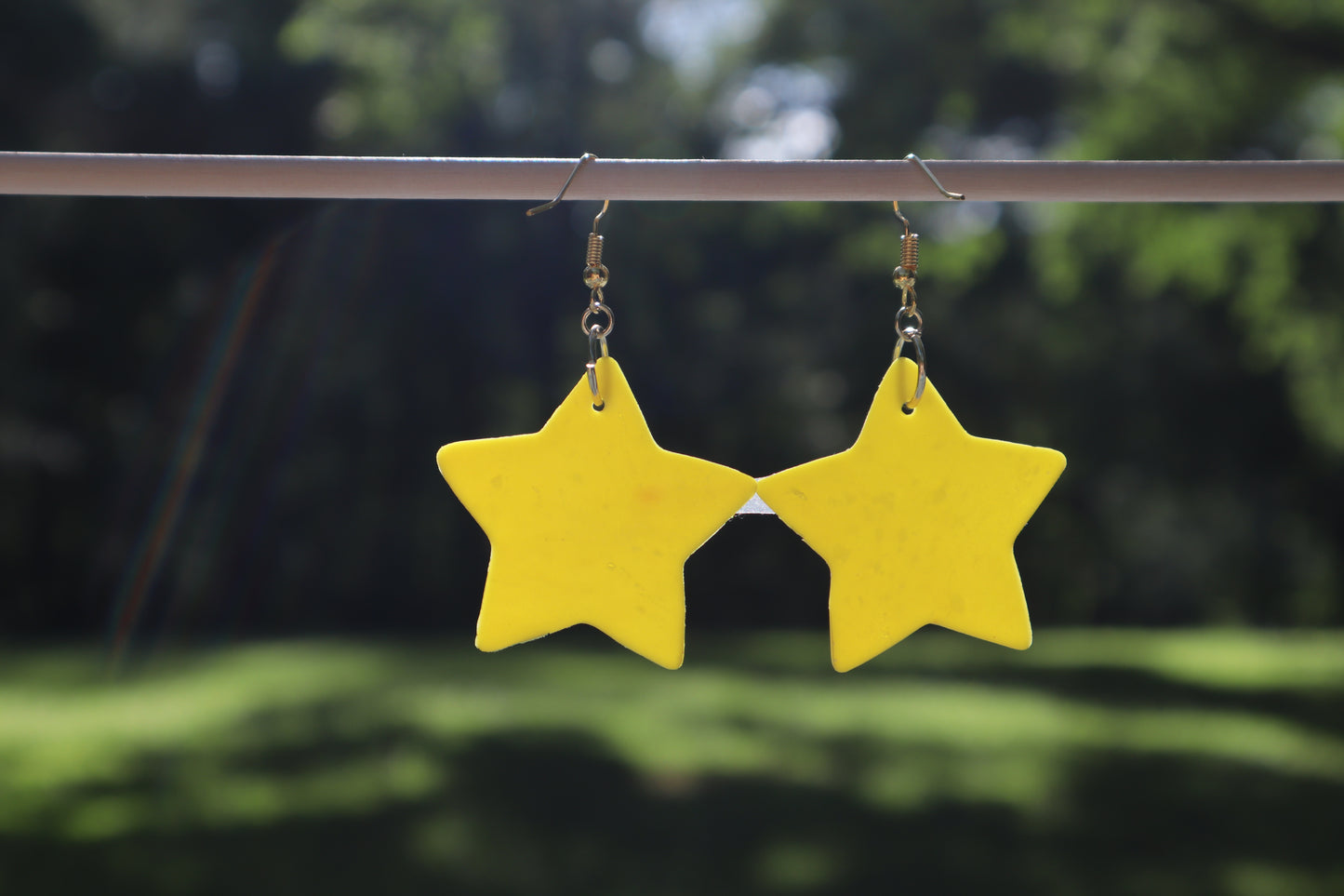 Polymer Clay Yellow Star
