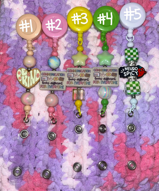 Badge Reels/Clips